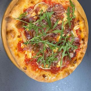 Pizza queso de cabra