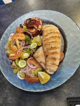 Calamar Plancha