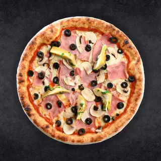 Combo Pizza Capricciosa + 1 Pepsi 250 ml