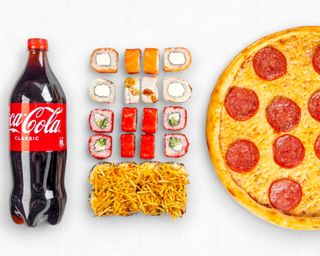 СЕТ КИОТО (24 ролла + Пепперони + Кола)