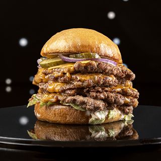 Classic Smash Fiver burger