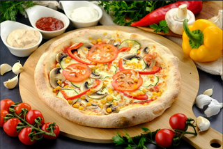 PIZZA VEGETARIANA napoletana bySiesta,  Ø32cm + 1 SOS LA ALEGERE