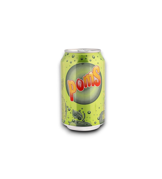 Poms manzana con gas