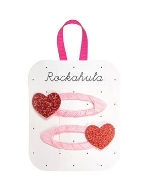 Rockahula - Mollette cuori glitterati