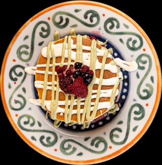 Američke palačinke voće pistać krem 350g