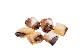 Рулетики з шоколадом