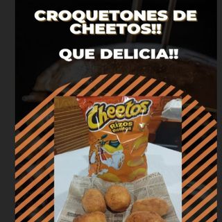 Croquetones caseros de Cheetos (novedad)