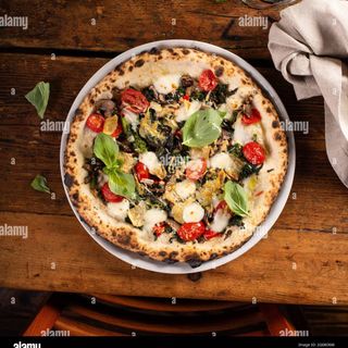 Prosciutto e carciofi classica