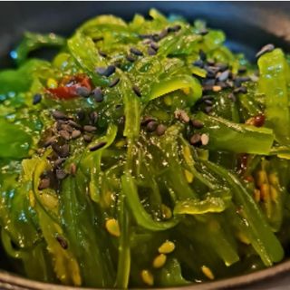 Alga Wakame Con Vinagreta De La Casa
