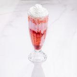 Strawberry milkshake