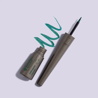 QDB Eyeliner Líquido Só Brilha - Verde Realce