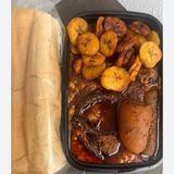 EWAGOYIN BEANS X EWAGOYIN PEPPER X PLANTAIN X  BEAF X BIG BREAD 