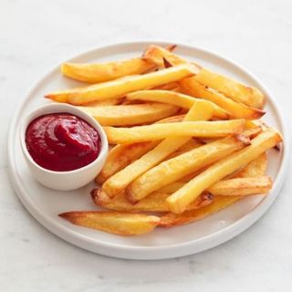 Patatas BBQ Y Cebolla Caramelizada