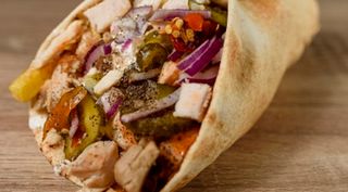 Shaorma la lipie mare