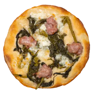Bianca friarielli e salsiccia