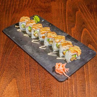 Salmón chicken roll (8 uds.)