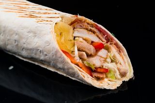 Шаурма Гавайськая в Арабськом лаваші