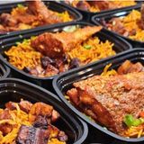 JOLLOF X FRIED FISH X PLANTAIN 