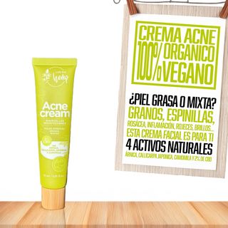 Crema Facial Anti Acné 100% Natural CBD