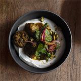 Kofta de cordero y pistachos