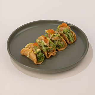 Tacos Saumon Wakamé