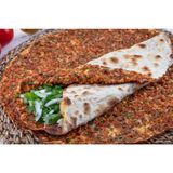 Spicy Eggplant & Onion Pide