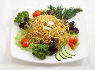 Салат "Гнездо глухаря"