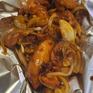 Kurczak po wietnamsku (na gorącym półmisku)