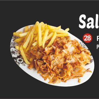 Salchipapas Con Patatas Y Carne (Grandes)