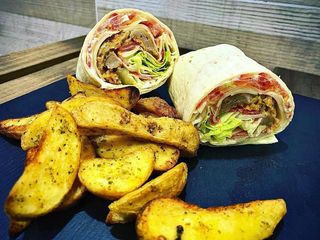 Menù chicken wrap 