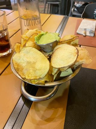 Chips con guacamole
