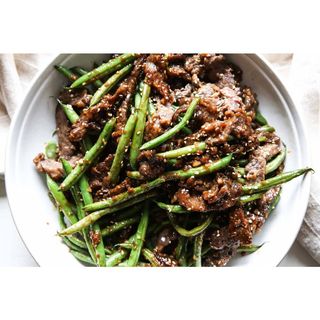Shredded Lamb with Beansprouts