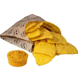 Nachos e salsa Cheese
