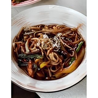 Удон с говядиной