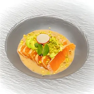 240. Salmon tataki - 10 pezzi