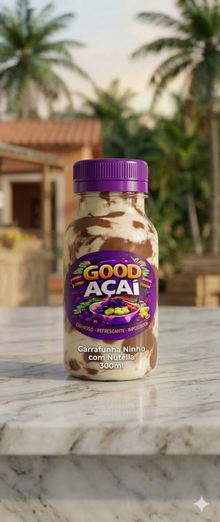 Garrafunha De Ninho Com Nutella (300 Ml.)