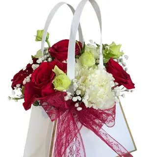 Sac floral red