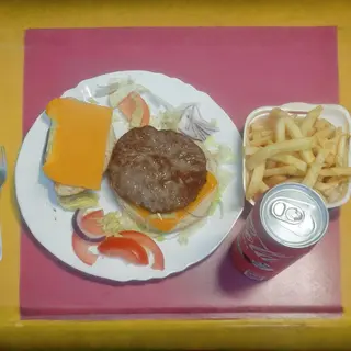 Menu Beef Scandal Burger