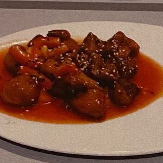 Maiale in salsa agrodolce