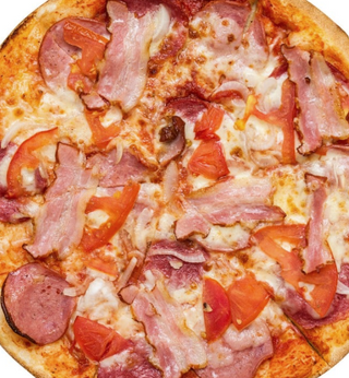 Pizza de bacon (33 cm.)