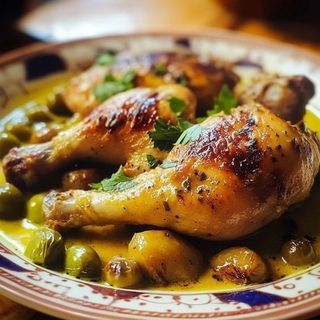 Poulet mhemer bdeghmira