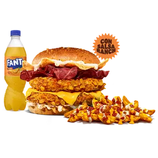 Menú Combo Wild Ranch Doble Pollo