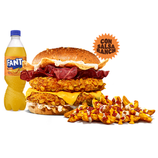 Menú Combo Wild Ranch Doble Pollo