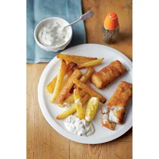 Fish Fingers + Chips