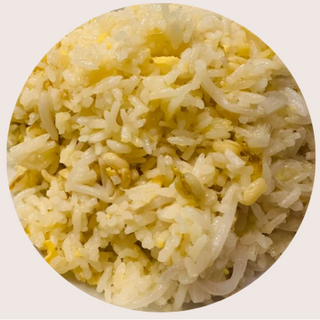 Arroz Salteado de Brotes de Soja