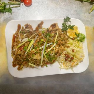 Ryż smażony z kurczakiem