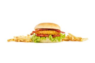 Crispy Chicken Caesar Burger