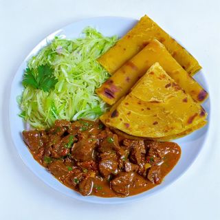 Beef Stew With Chapati