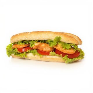 Bocadillo Pollo Empanado XL (40 Cm.)