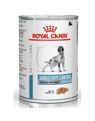 Hrana dietetica caine, Royal Canin Sensitivity Control Pui+Orez 420 g